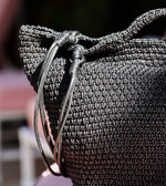 Crochet Basket Bag | Black Weekenders Cleobella 