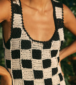 Danika Crochet Dress | Black/White Dresses Cleobella 