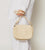 Delphine Woven Saddle Bag | Ivory Totes Cleobella 