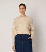 Dixie Sweater | Sand Tops Cleobella 