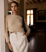 Dixie Sweater | Sand Tops Cleobella 