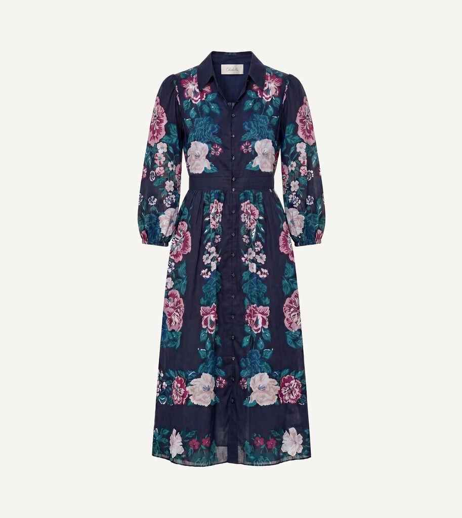 Donatella Midi Dress | Juliet Ebony Dresses Cleobella 
