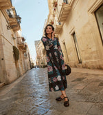 Donatella Midi Dress | Juliet Ebony Dresses Cleobella 