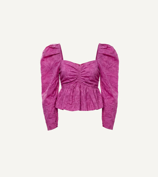 Dulce Blouse | Fuschia – Cleobella