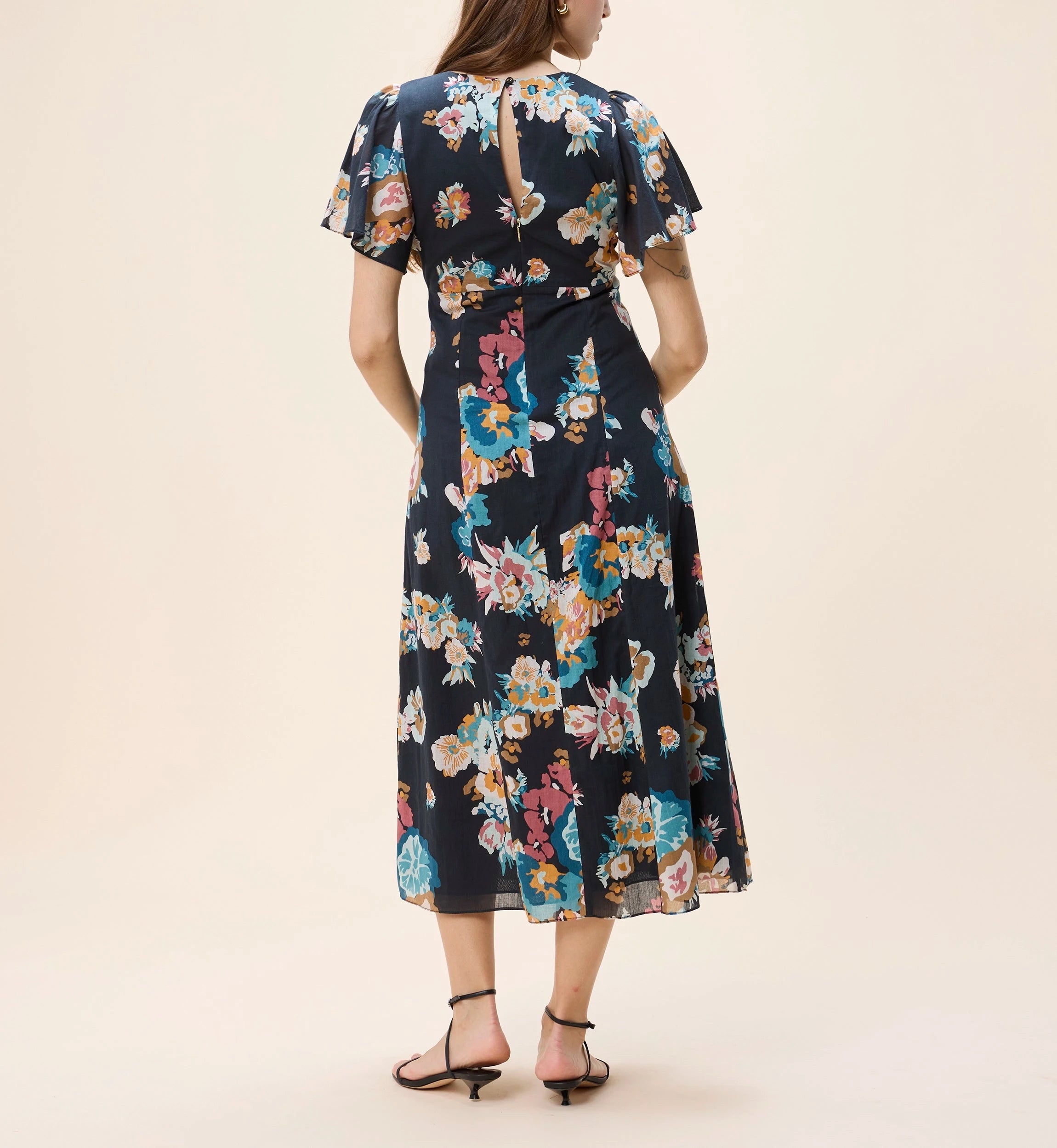 Elan Midi Dress | Vitet Floral XS Elan Midi Dress | Vitet Floral XS