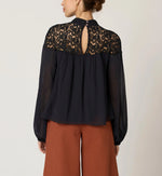 Eloise Blouse | Black Tops Cleobella 