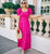 Fay Maxi Dress | Fuschia Red Dresses Cleobella 