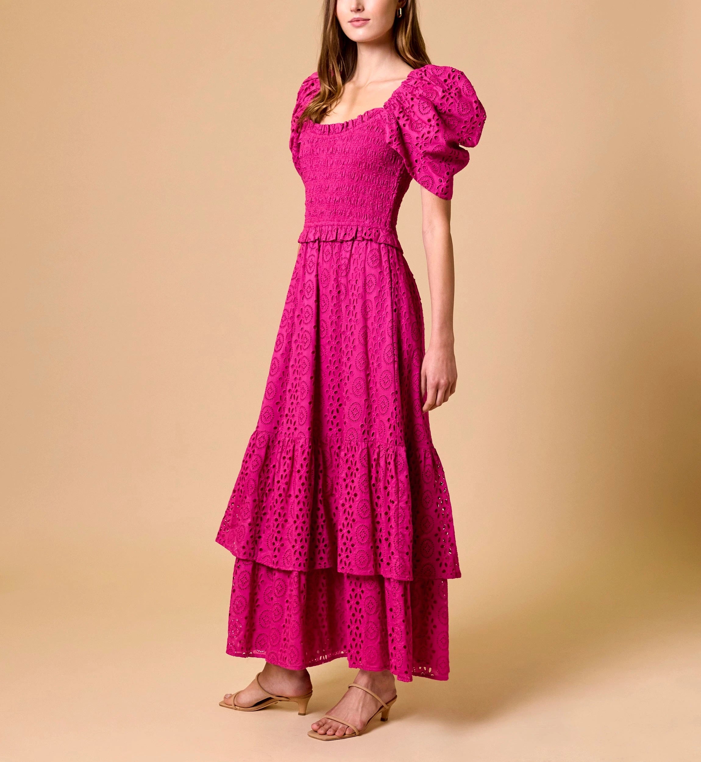 Cleobella Cleobella x Loverly Grey Fay Maxi Dress | Pink | Size L Cleobella Cleobella x Loverly Grey Fay Maxi Dress | Pink | Size L
