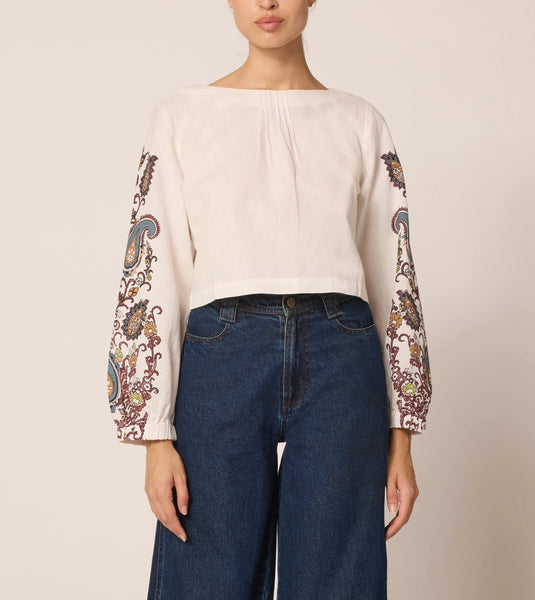 Shop Georgia Blouse | Cleobella
