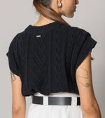 Gigi Sweater Vest | Black Tops Cleobella 