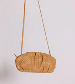 Gigi Woven Crossbody | Dark Tan Clutches Cleobella 