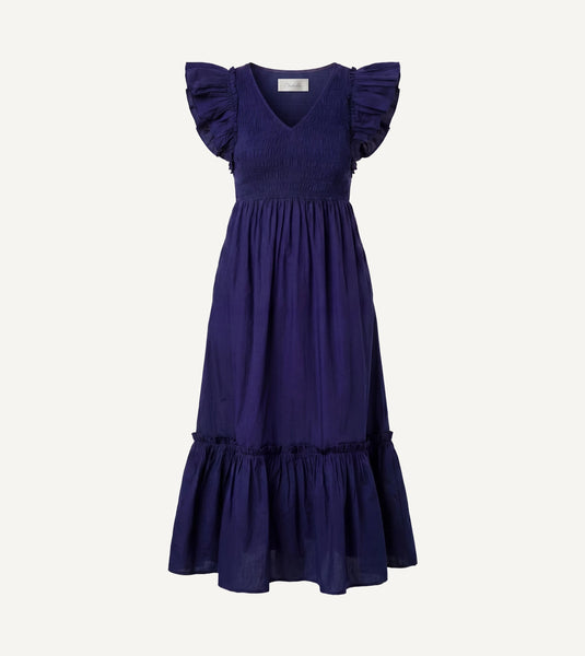 Gladys Ankle Dress | Peacoat – Cleobella