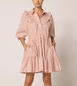 Gloria Mini Dress | Bellini Plaid Dresses Cleobella 