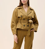 Hugo Jacket | Dull Gold Jackets Cleobella 