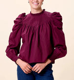 Irina Blouse | Zinfandel Tops Cleobella 