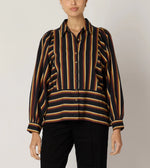 Isadora Blouse | Black Multi Tops Cleobella 