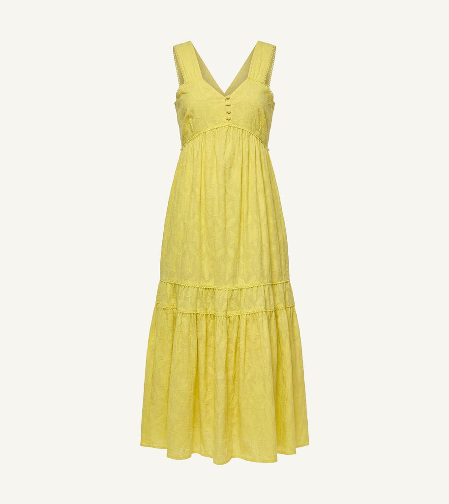 Ivette Midi Dress | Green Sheen Dresses Cleobella 