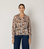 Ivy Blouse | Nutmeg Paisley Tops Cleobella 