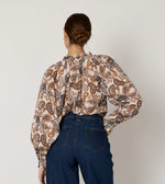 Ivy Blouse | Nutmeg Paisley Tops Cleobella 