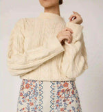 Janie Sweater | Ivory Tops Cleobella 
