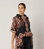 Jeni Blouse | Dark Lagos Tops Cleobella 