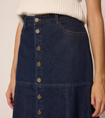 Josie Midi Skirt | Dark Denim Bottoms Cleobella 