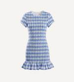 June Mini Dress | Blue Bonnet Gingham Dresses Cleobella 