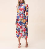 Katya Midi Dress | Foraged Violets Heather Dresses Cleobella 