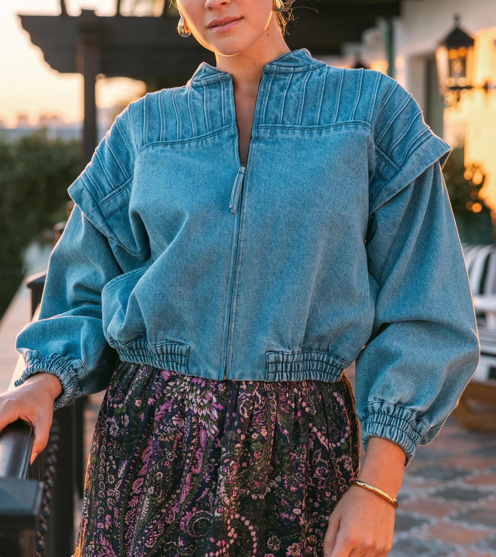 CLEOBELLA FRANKA DENIM VEST