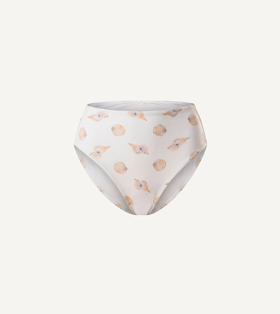 Kimber Bottom | Ditsy Shell Swim-Bottom Cleobella 