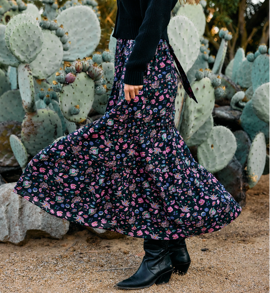 Kitty Ankle Skirt | Alejandra Bottoms Cleobella 