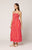 Lacey Ankle Dress | Poppy Red/Ivory Dresses Cleobella 