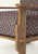 Leela Lounge Chair in Cocoa Floral Lounge Hati Home 