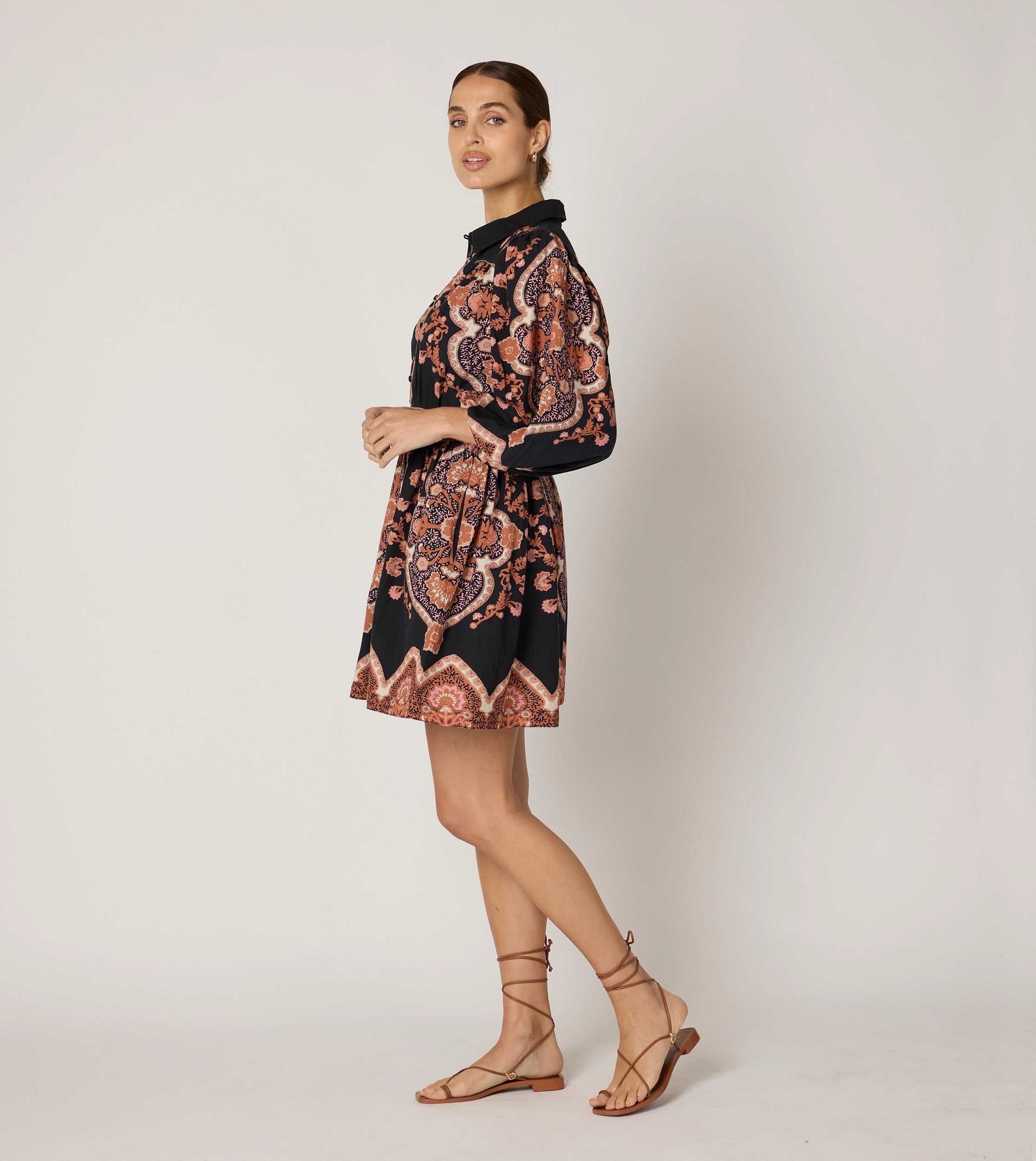 leigh mini dress dark lagos Shop Leigh Mini Dress