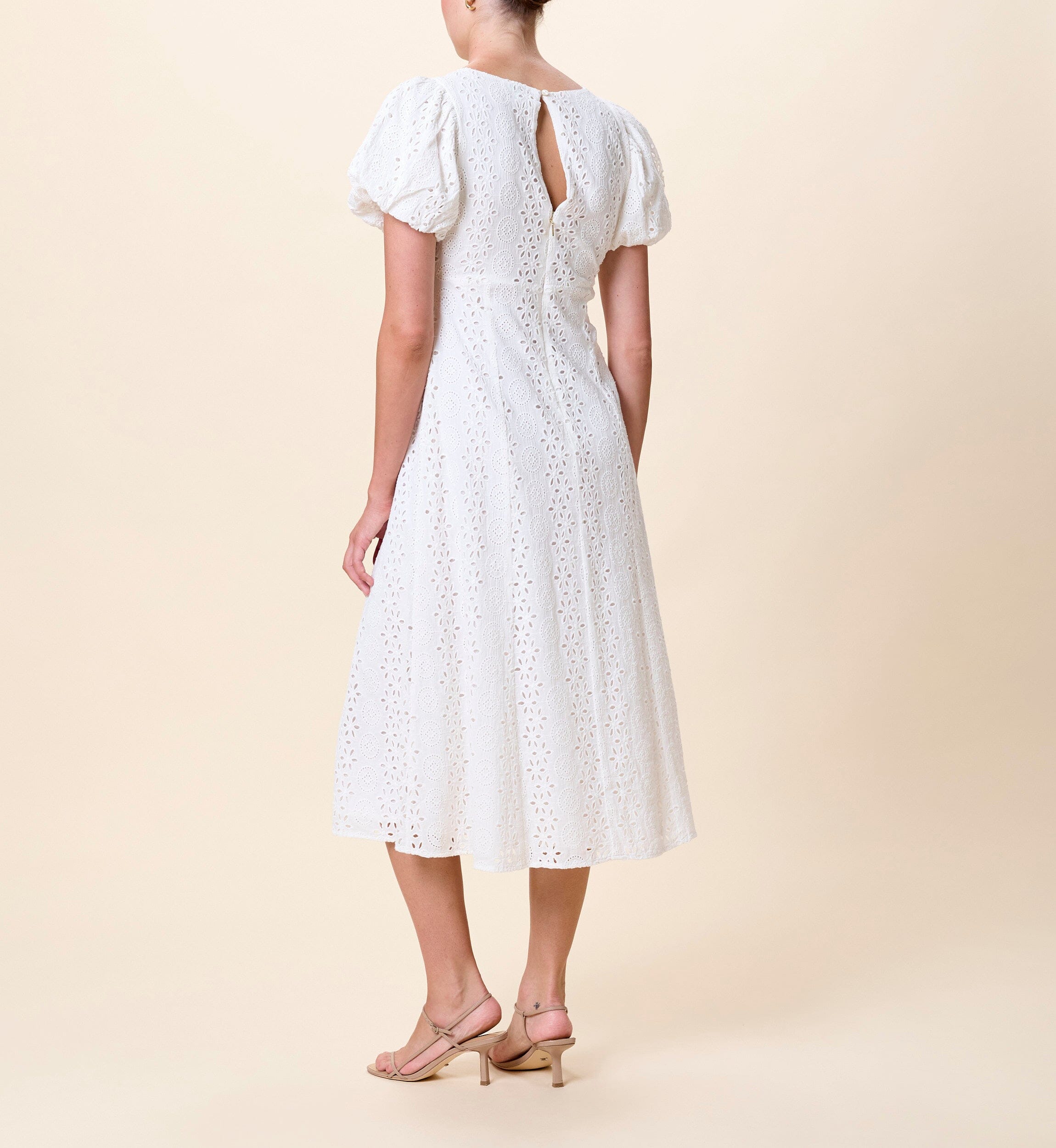 Leslie Midi Dress | Ivory  Cleobella