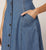 Liberty Midi Dress | Light Denim Dresses Cleobella 