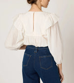 Lina Blouse | Ivory Tops Cleobella 