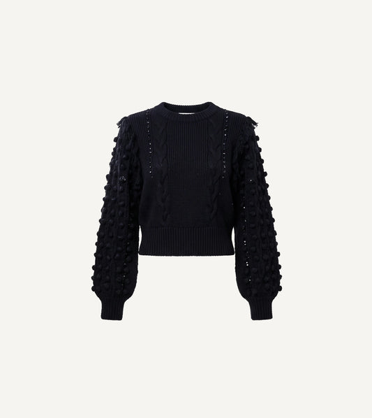 Loma Sweater | Black Tops Cleobella 