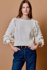 Loma Sweater | Ivory Tops Cleobella 