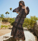 Lucille Blouse | Dark La Ramos Tops Cleobella 