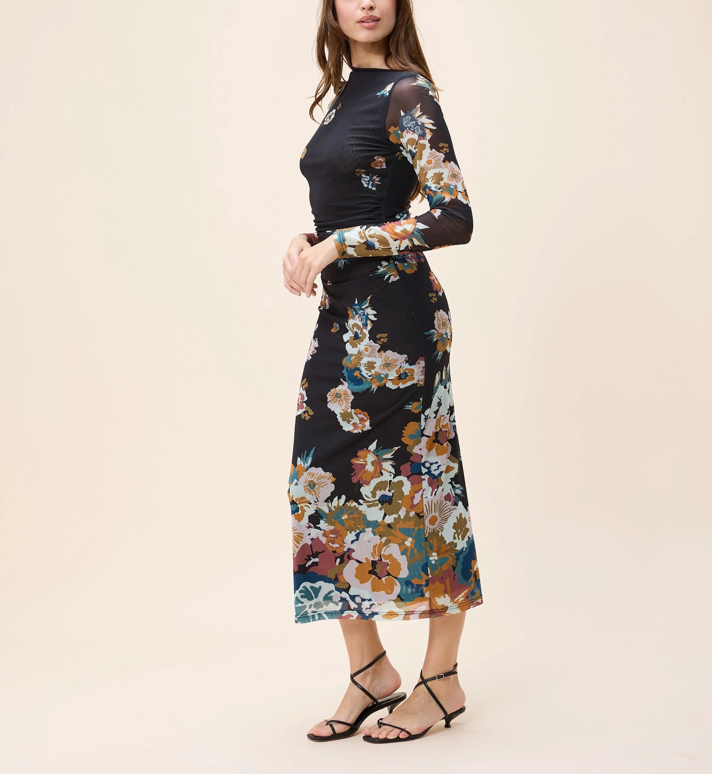 lunama mesh midi dress madisonmason on LTK