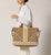 Lusso Stripe Weekender Weekenders Cleobella 
