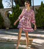 Magdalena Mini Dress | Vintage Rose Dresses Cleobella 