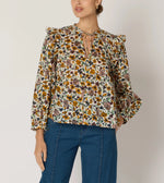 Malin Blouse | Wild Cosmos Tops Cleobella 