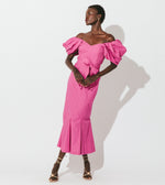 Malinda Midi Dress | Bright Pink Dresses Cleobella 