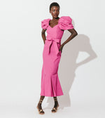 Malinda Midi Dress | Bright Pink Dresses Cleobella 