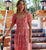 Marcella Ankle Dress | Wildflower Prism Pink Dresses Cleobella 