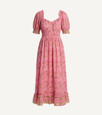 Marcella Ankle Dress | Wildflower Prism Pink Dresses Cleobella 