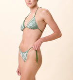 Marguerite Tie Side Bottom | Verdant Flight Swim-Bottom Cleobella 