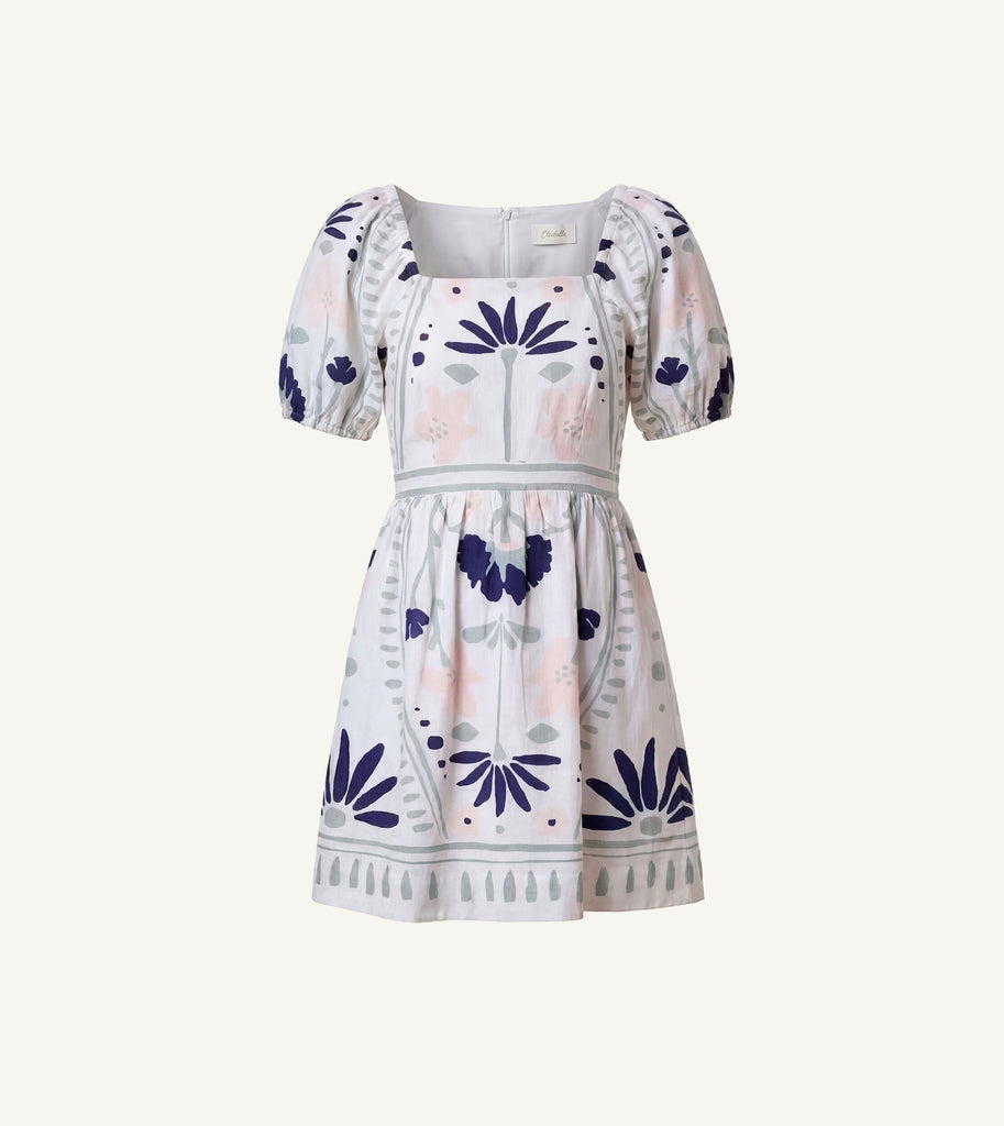 Mariana Mini Dress | Liliana Blue Surf Dresses Cleobella 
